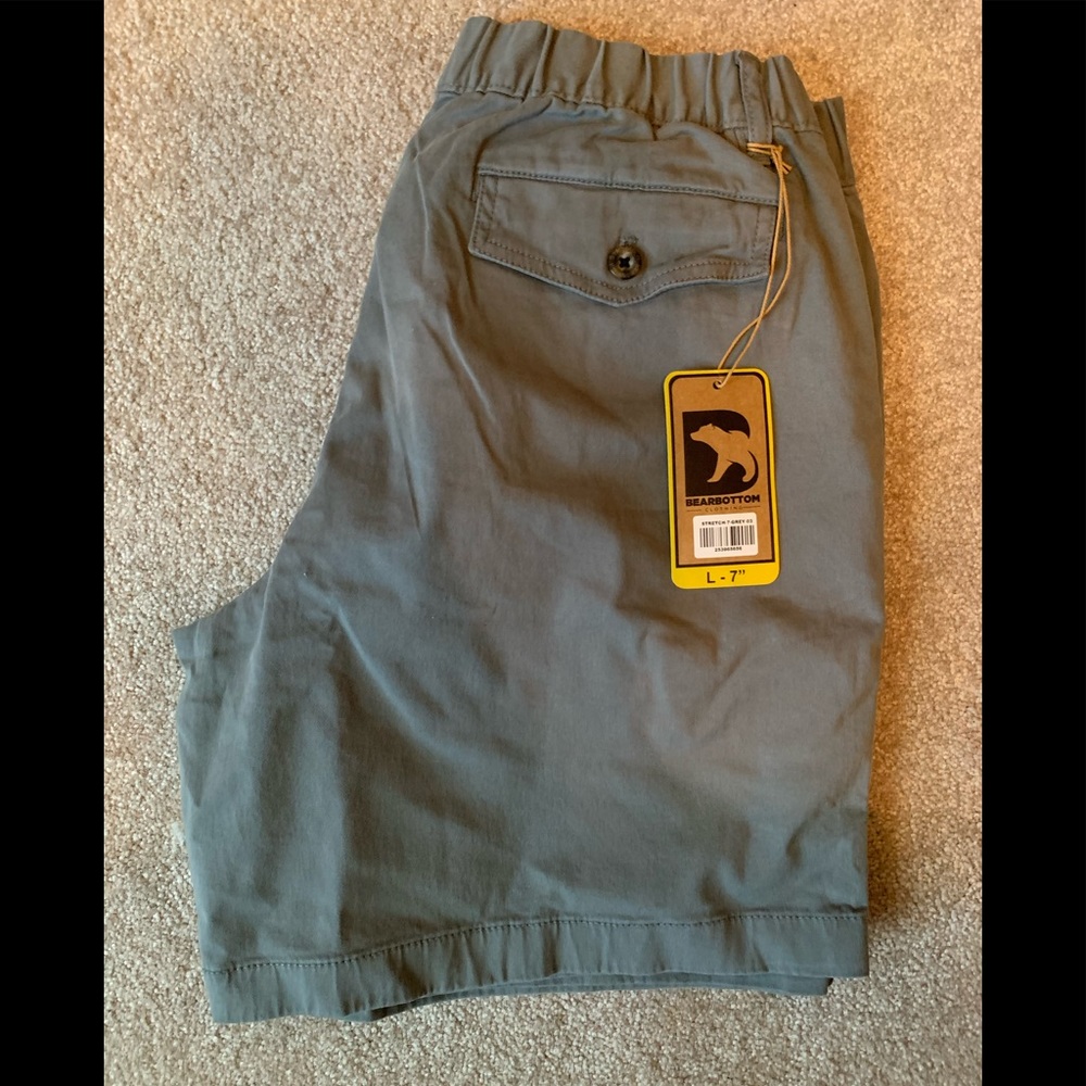 Men’s Bearbottom Shorts 7 Inch NWT